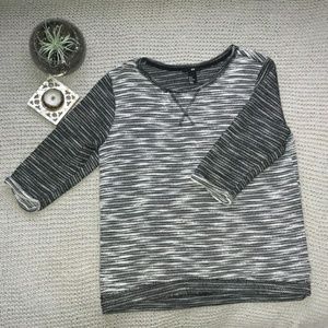 H&M Black & White Sweater
